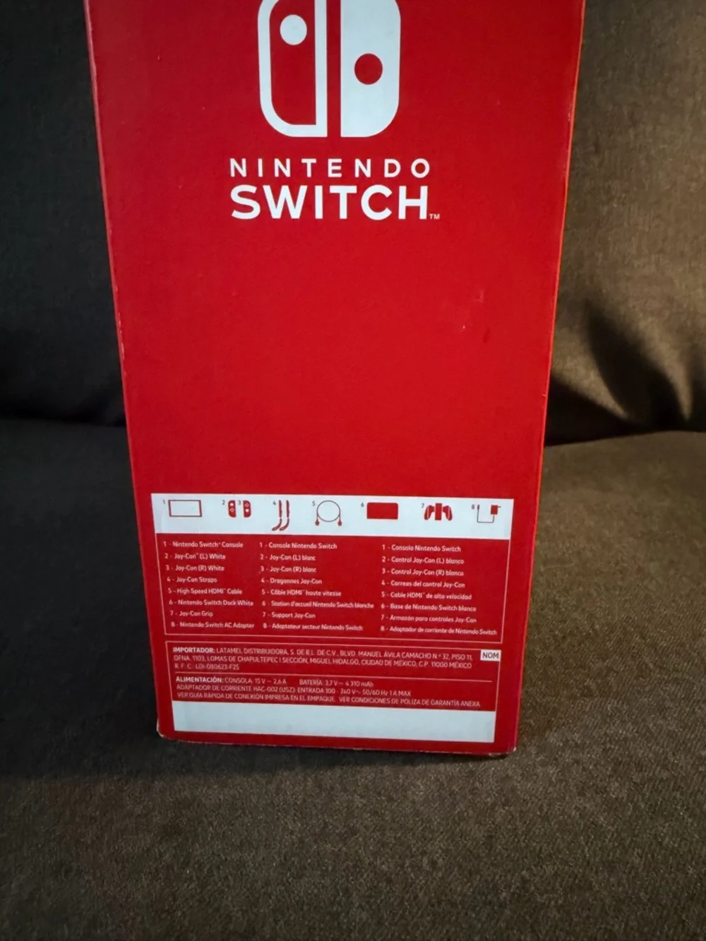 Nintendo Switch OLED Console with White Joy‑Con and White Dock 64 GB